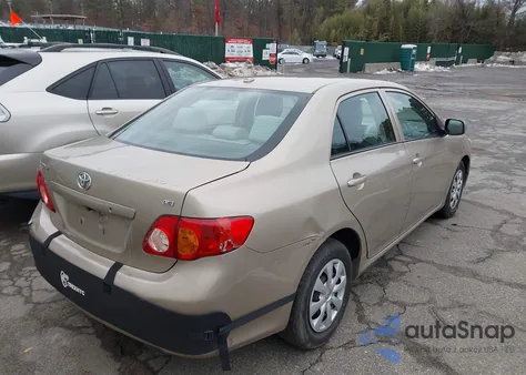 2010 Toyota Corolla Le из США, поврежденный, VIN 2T1BU4EE4AC500730